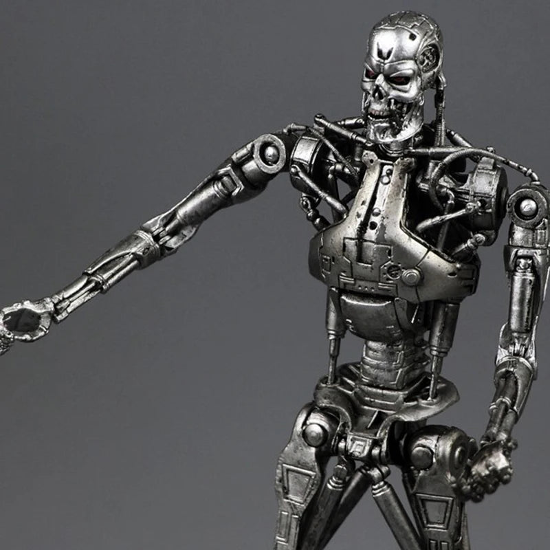 (NO box)Free Shipping NECA The Terminator 2 Action Figure T800 Cyberdyne Showdown PVC Figure Toy 7"18cm MVFG132