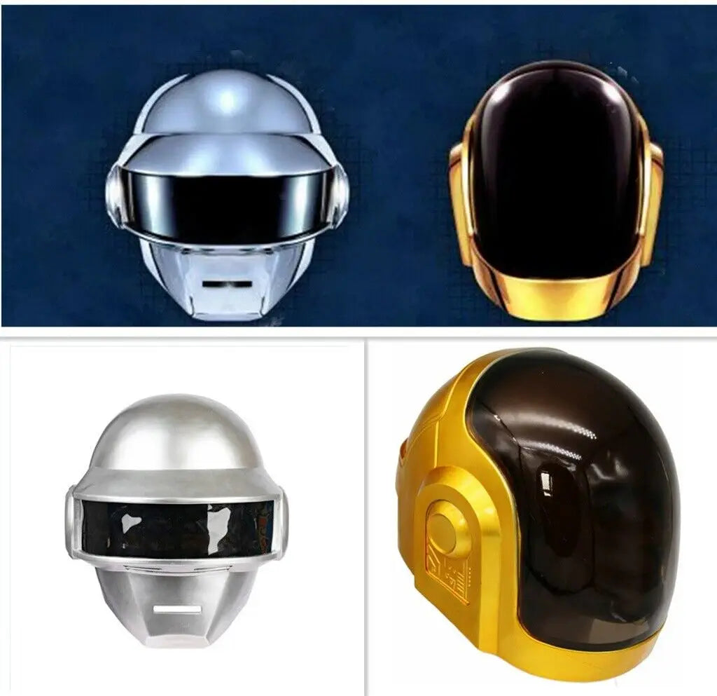 1:1 Xcostume Adults Daft Punk Helmet Resin Thomas Bangalter Cosplay Mask Replica Props for Halloween Party