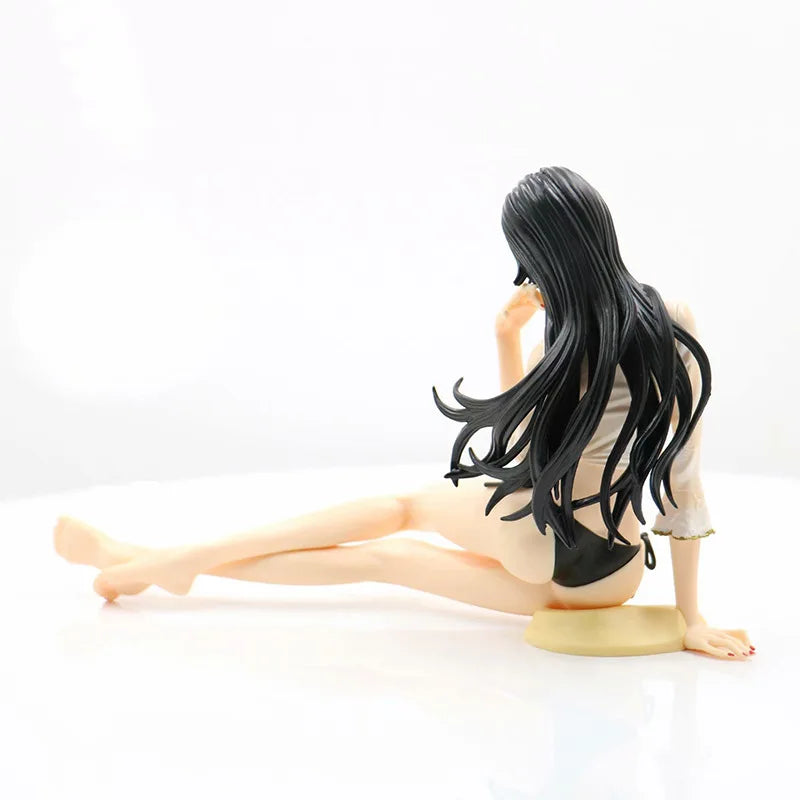12CM One Piece Anime Figure Kawaii Hand-made Model of The Statue of Empress Hancock Solid PVC Action Model Collection Toys
