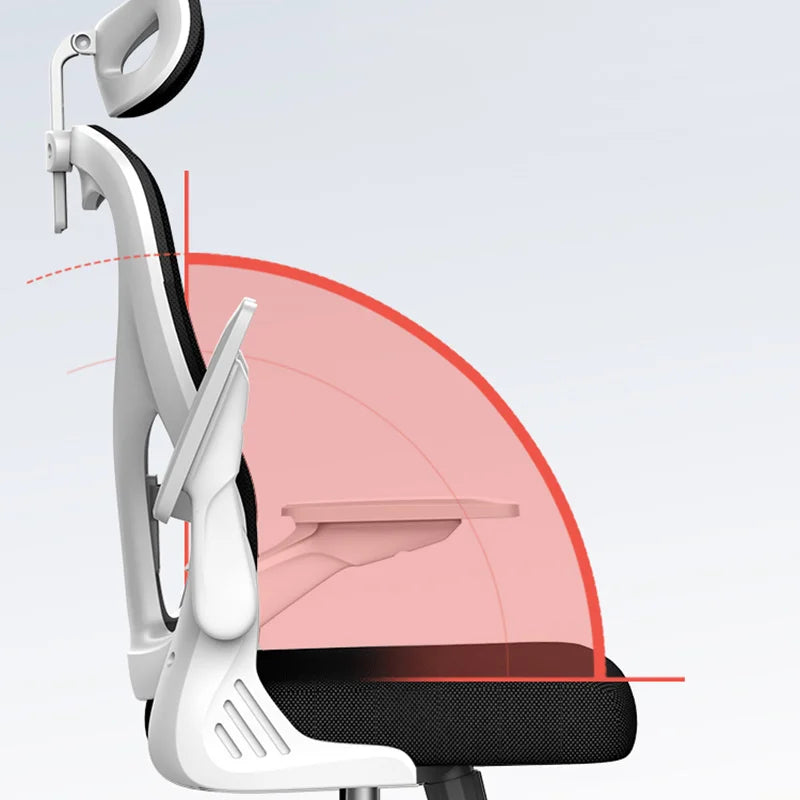 Ergonomic Pc Computer Fabric Chair Gaming Wheels Comfortable Foldable Massage Chair Desk Tourist Silla Gamer Home Furniture