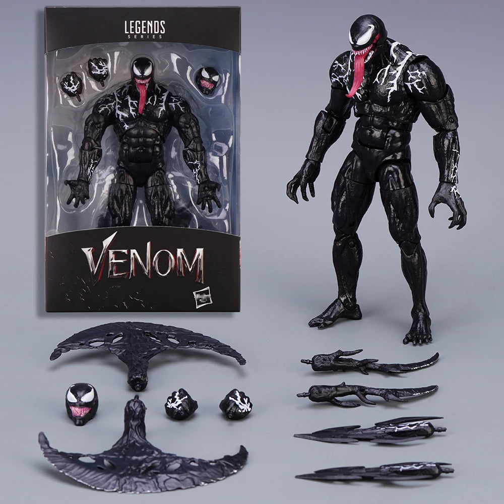 Venom legends Action Figure Joint Movable Toys Change Face Statue Model Doll Collectible kids for Toy Gift