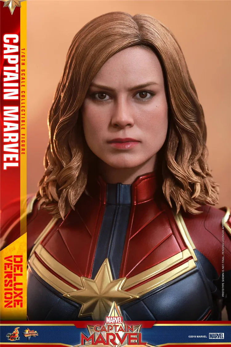 100% Original Hottoys Mms521 Mms522 Captain Marvel 1.0 Dx The Avengers 1/6 Movie Character Model Art Collection Toy Gift