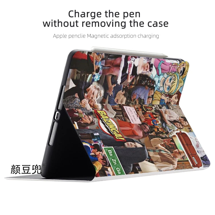 The Big Bang Theory Case For iPad 10.2 9th 10th Air 2 3 Mini 6 5 Case Luxury Silicone For iPad Air 4 iPad Pro 11 Case2020