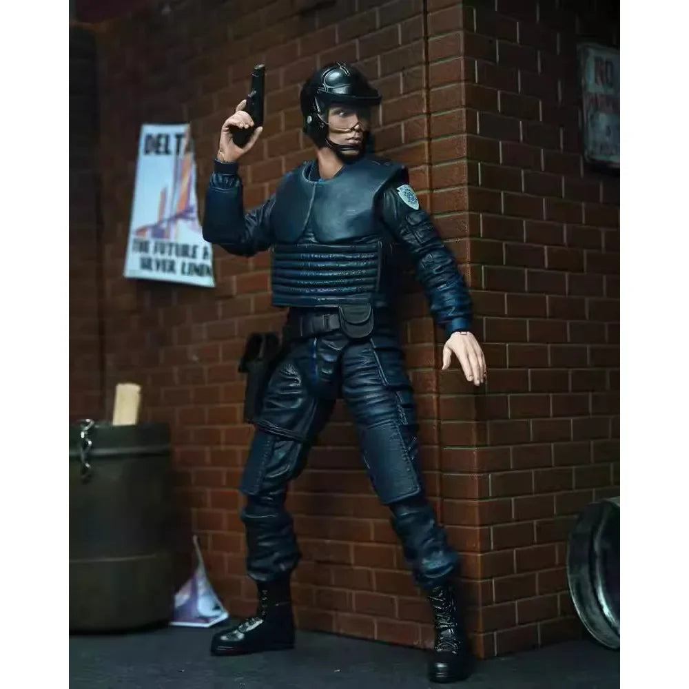 1/12 Neca 42143 Figure Robocop Police Officer Murphy Movable Doll Hand Action Figure Model Statue Collection Ornaments Toy Gift