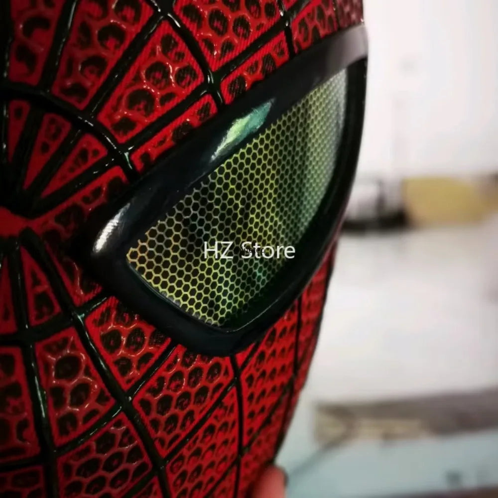 Marvel DIY Faceshell / Eyes for The Amazing Spider-Man 1:1 3D Printing Material Handmade Mask Accessories Halloween Cosplay Gift