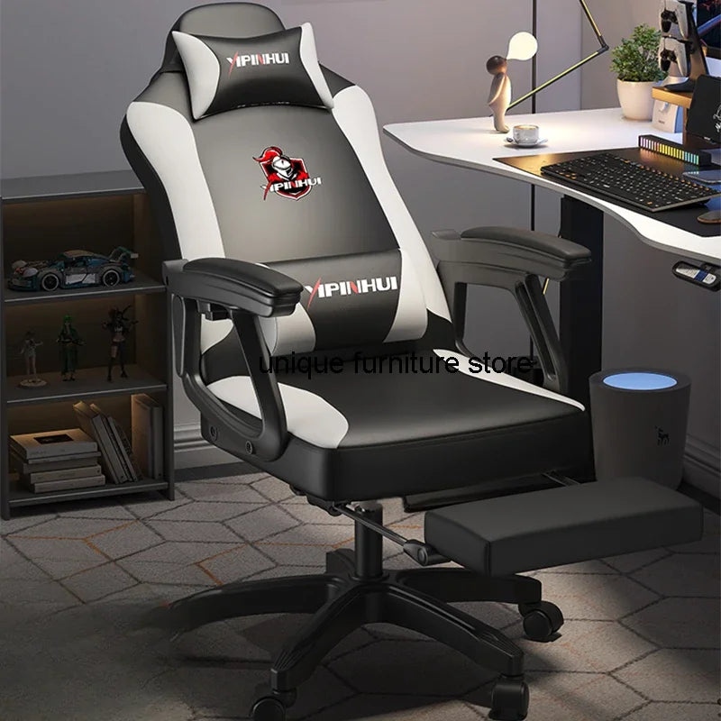 Arm Gaming Office Chair Ergonomic Rolling Comfy Computer Office Chair Swivel Luxury Cadeiras Escritorio Furniture BL50FC