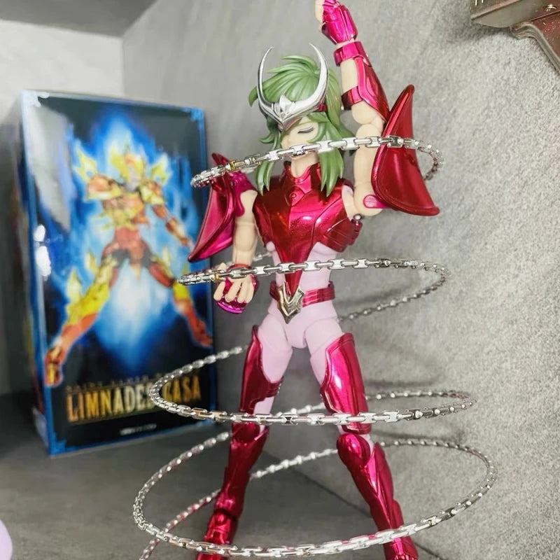 17cm Saint Seiya V3 Myth Cloth Ex Andromeda Shun Final Bronze Cloth Scorpio Action Anime Figures Model Toy Presents Gift