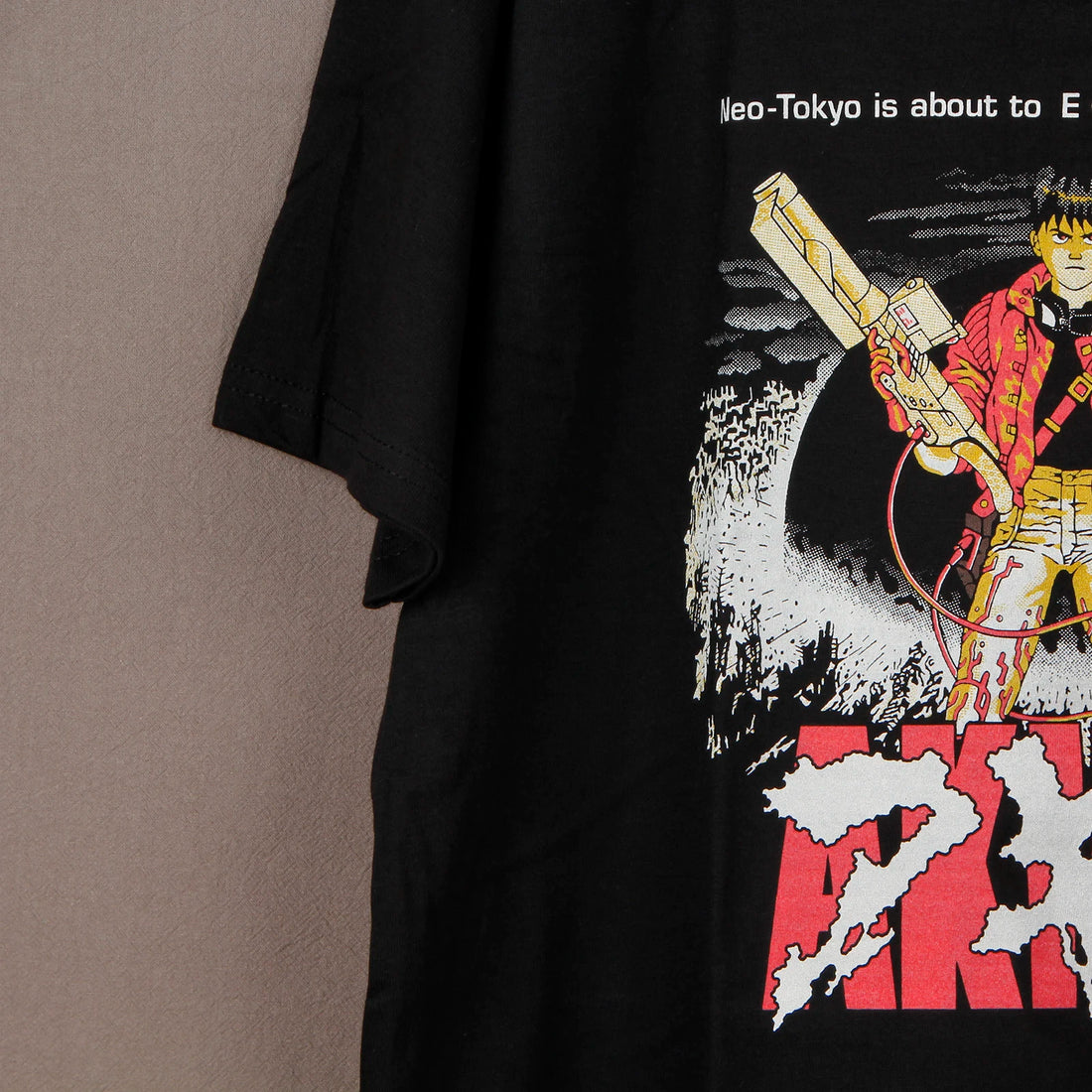 Akira T-Shirt Neo Tokyo Explosion Otomo Katsuhiro METROPOLIS Memories Anime Cotton Black Tee