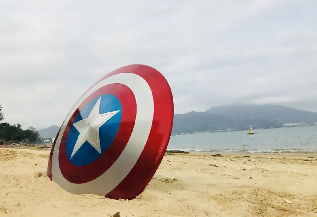 75th Anniversary Cosplay Avengers Captain America Shield Model For Children Captain America Arm Guard Props Marvel Fans Gift
