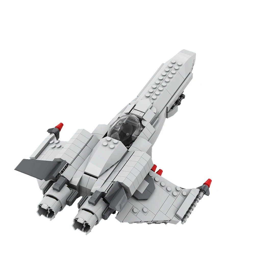 Gobricks MOC  Caprican Viper (Battlestar Galactica) Bricsks Model Building Block Set Educational Toys For Kid Birthday Gift