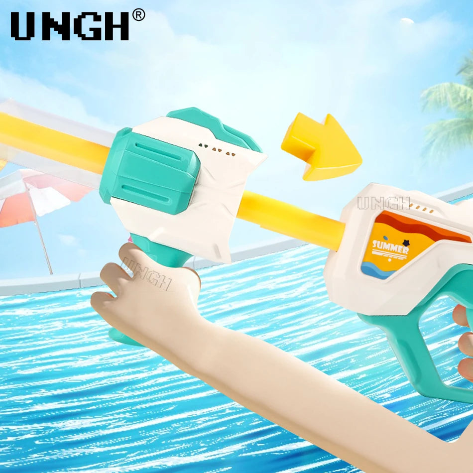 UNGH Summer Water Gun Blaster Shooter Pumping Sprayer Beach Swimming Pools Seaside Toys for Children Boy Adults Water Fight Game