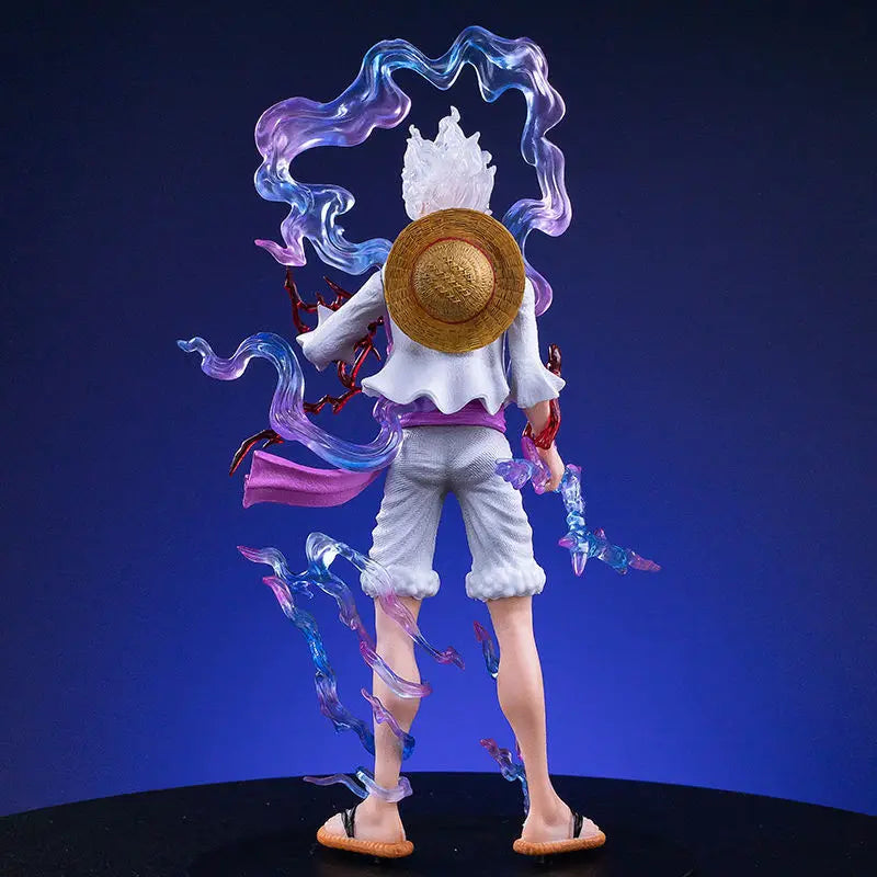 21CM One Piece Anime Figurine Luffy GEAR 5  Nika Sun God Action Figures Collectible Model Doll Children Toys Gifts