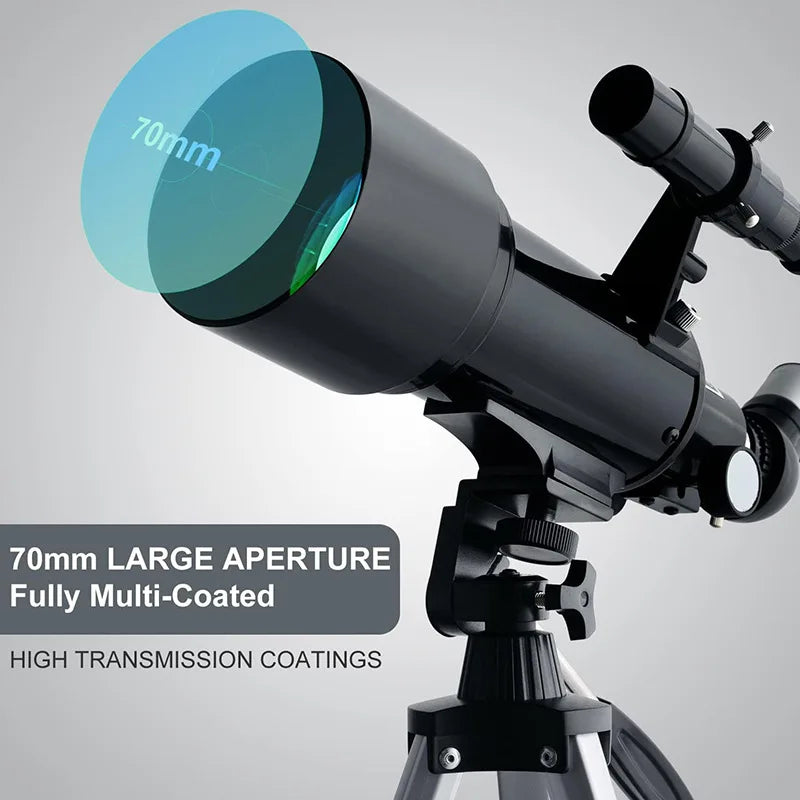 40070 Professional Astronomical Telescope HD Large Objective FMC Coating BAK4 prism For Stargazing Moon viewing