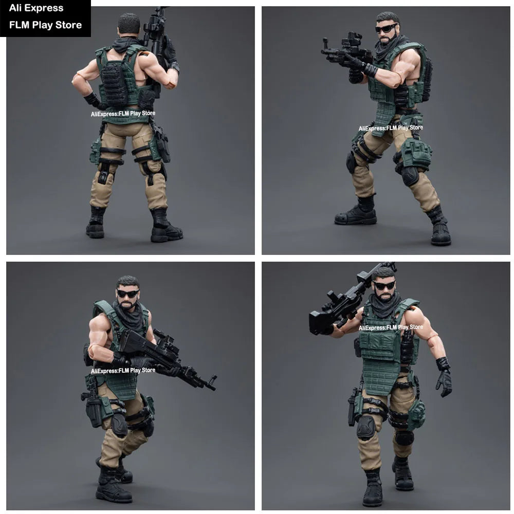 In Stock New 1/18 JOYTOY 3.75INCH Military Figure Yearly Army Builder Promotion PACK FIGURE Battle Star Solider Action Figure