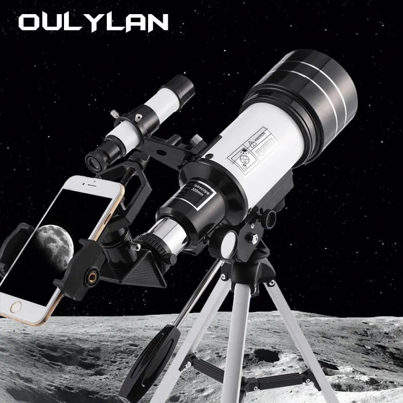 Professional 30070 150X Astronomical Telescopes for Children Night View Universe Moon Stars Deep Space Observation Best Gift