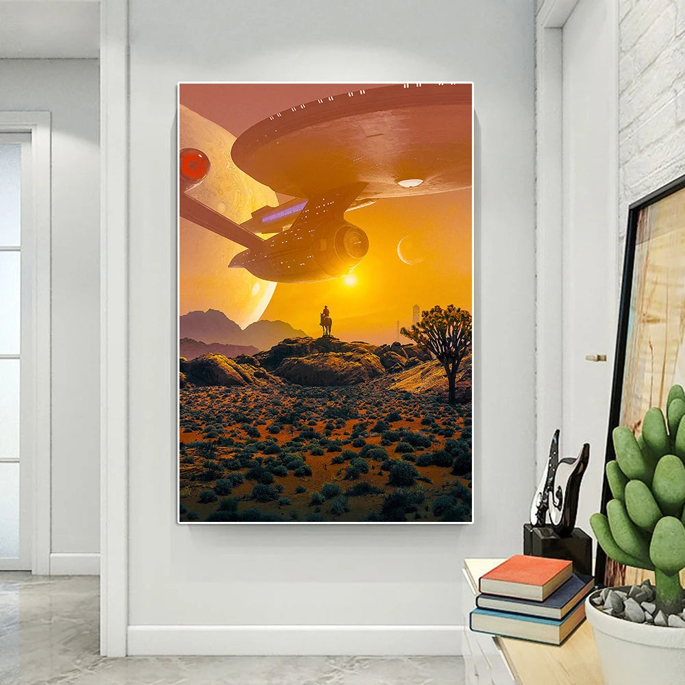2022 Star Trek Strange New Worlds TV Series Poster Print Superhero Movie Cover Canvas Painting Wall Art Picture Kids Room Decor
