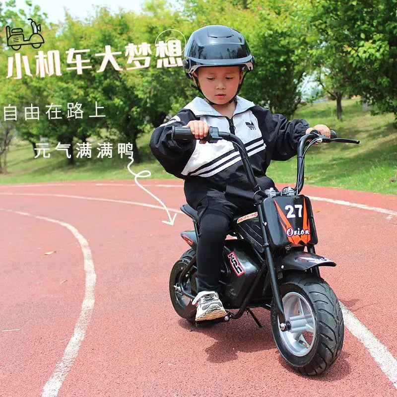 Mini Children's Electric Scooter Outdoor Leisure Shock Absorption And Cushioning Recreational Vehicle Small Two-wheeled Scooter