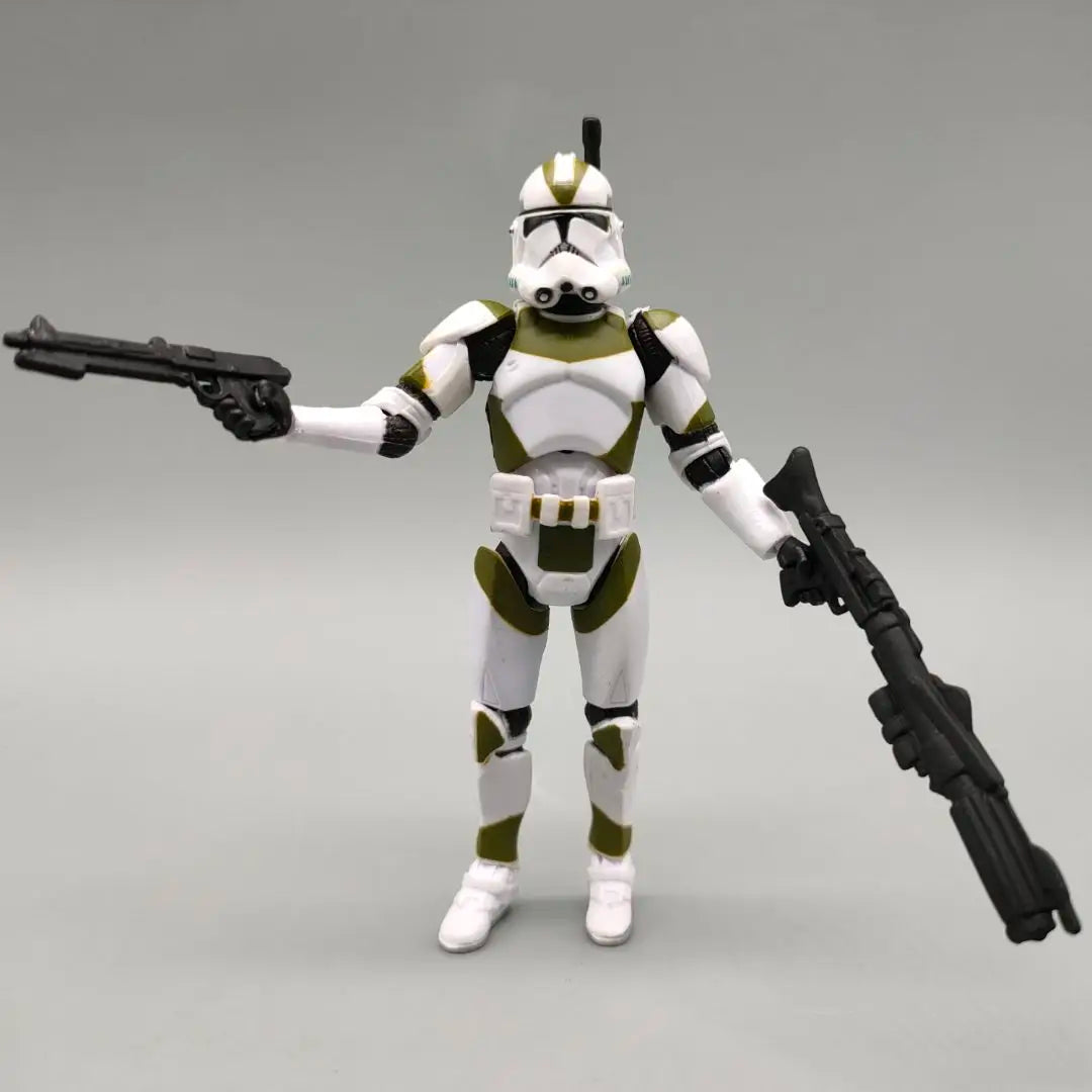 Star Wars Legacy Collection 442ND Battallion Green White Clone Clone Trooper 3.75" Loose Action Figure