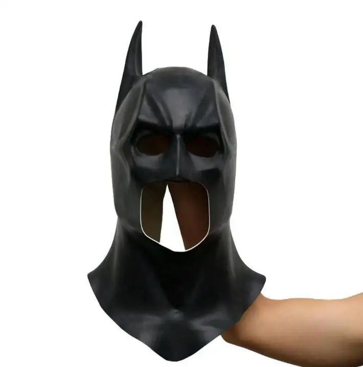 The Bat Superhero Mask Cosplay Bruce Wayne Latex Masks Halloween Carnival Masquerade Party Costume Props Anime Hero Mask