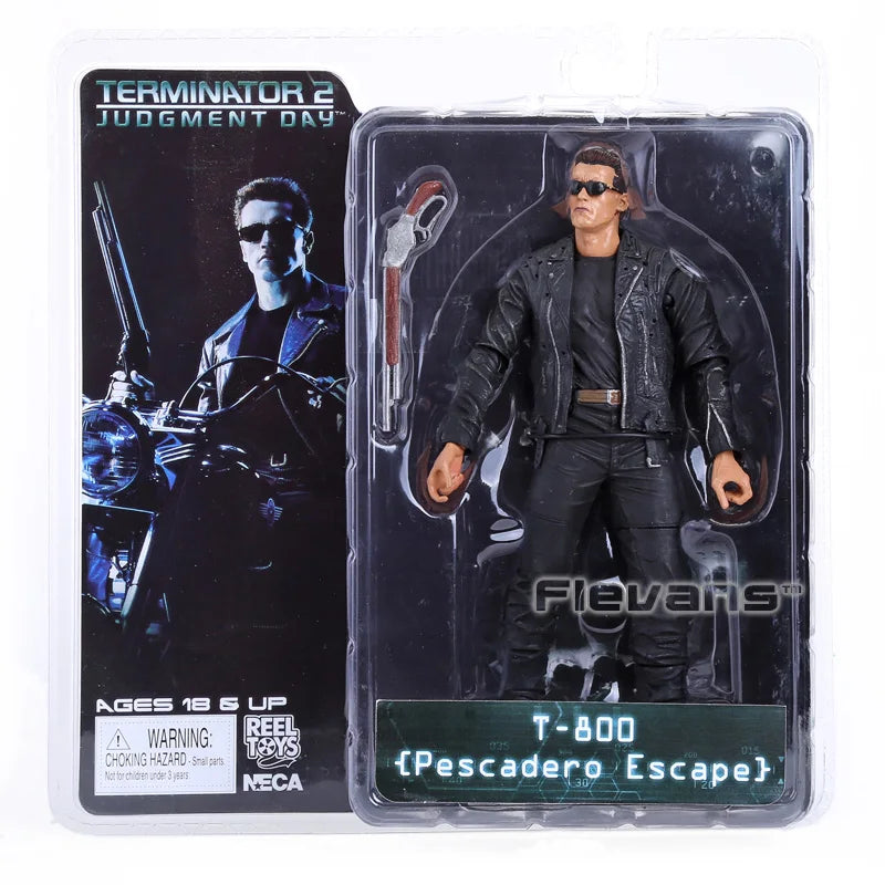 NECA The Terminator T-800 T-1000 Endoskeleton PVC Action Figure Collectible Model Toy