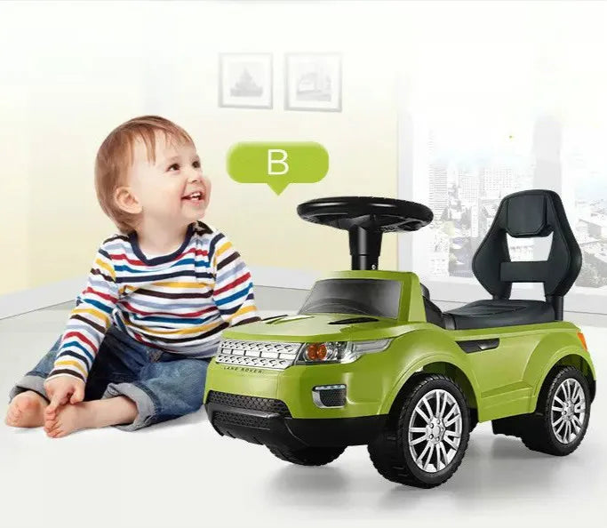 Baby electrical walker ride on car cartoon child cool toy four-wheeled music scooter twist car for 3-6 years old