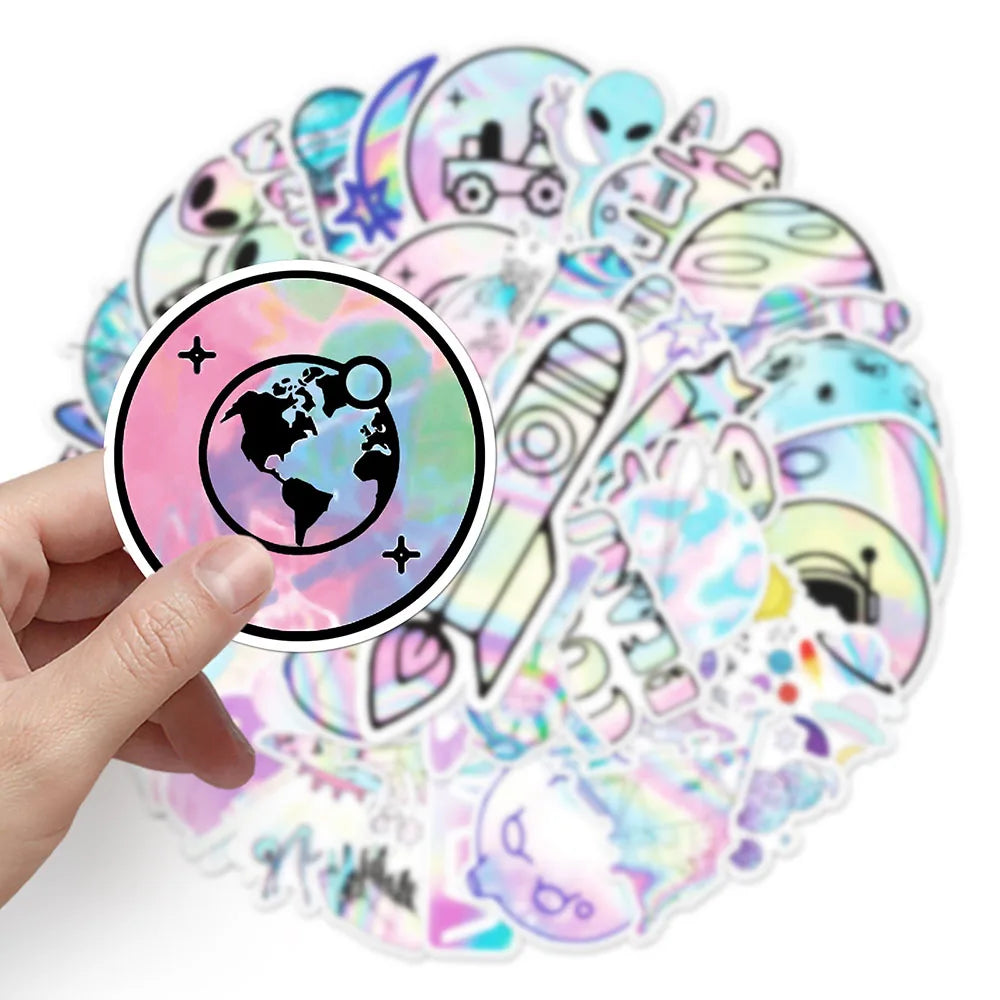 Alien Outer Space Holographic Decor
Galactic Laser Alien Stickers
Alien Laser Stickers for Laptops
Outer Space Alien Holographic Decals
Sci-Fi Holographic Alien Design
Holographic Laser Alien Stickers