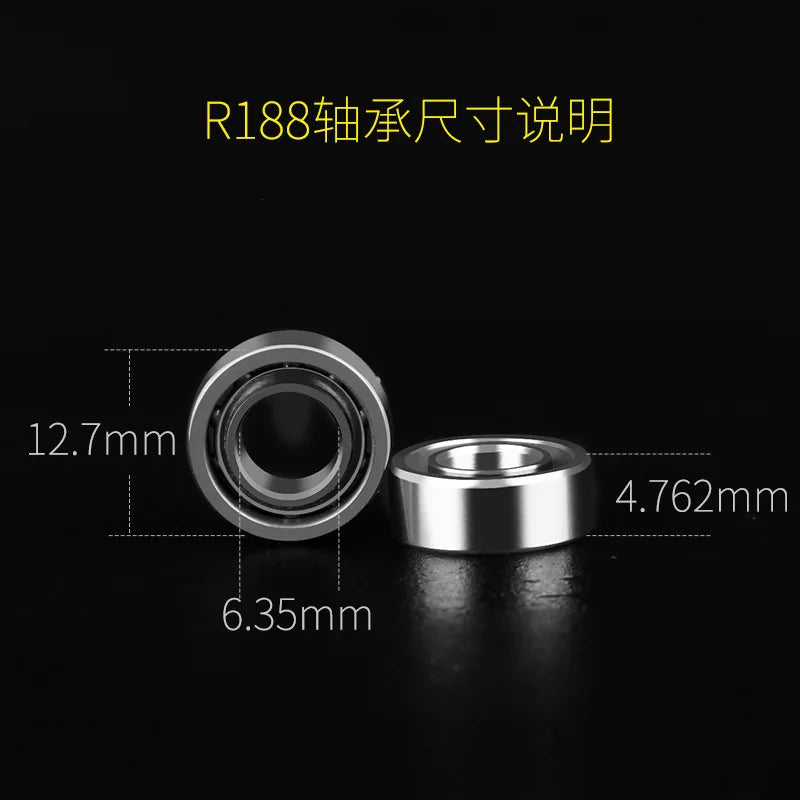 R188 Bearing For Fidget Spinner Hand Spinner About 5-7 Minutes Bearing