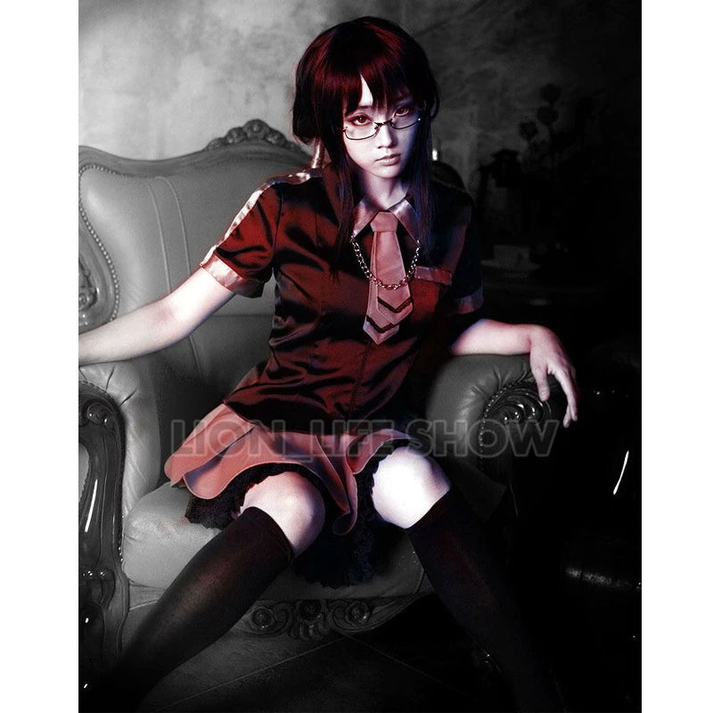 Anime Blood C Kisaragi Saya Cosplay Costume Sexy Women Halloween Cosplay Costume Uniform Free Shipping