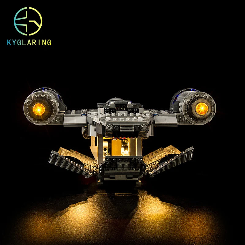 Kyglaring Led Lighting Set DIY Toys for 75292 Star Razor Crest Building Blocks Wars