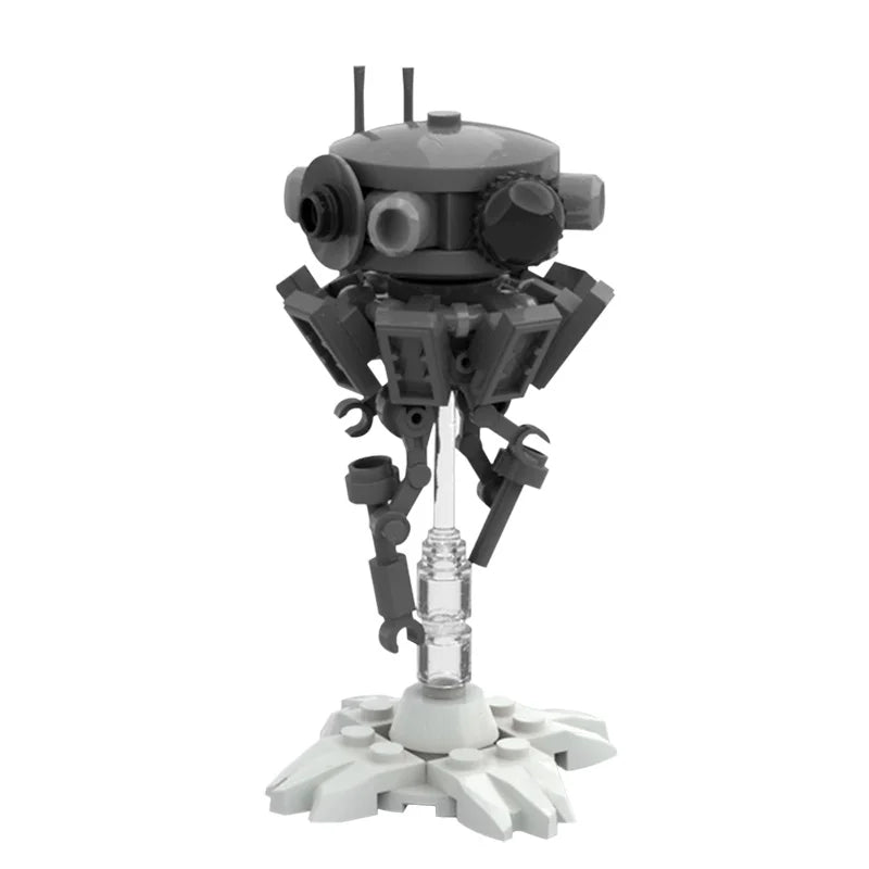 Star Toys Mini MOC Space Imperial Probe Droid Diy Building Blocks Bricks Creative Model Collection Star Series Toys Children gif