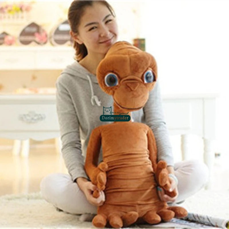 Dorimytrader  27'' / 68cm Hot Lovely Stuffed Soft Plush Cute Giant ET Alien Toy Doll Nice Gift for  Kids Free Shipping DY60807
