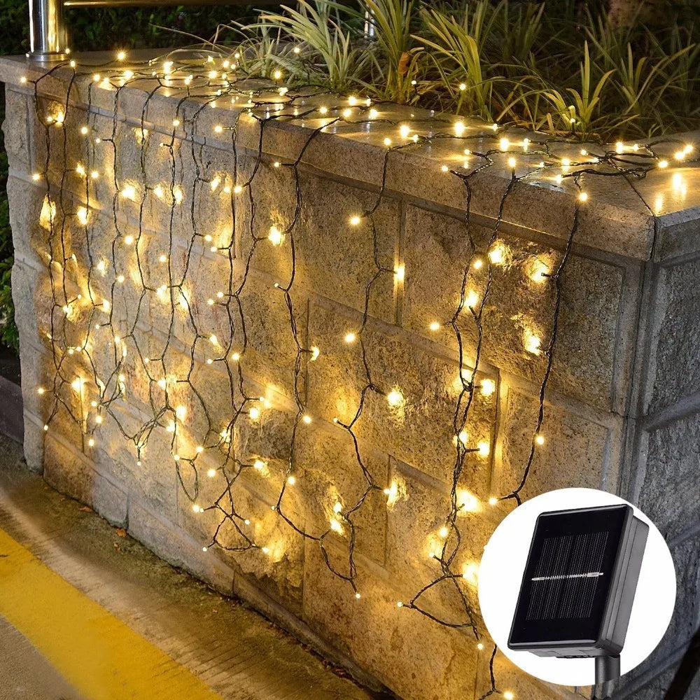 Solar String Light Fairy Garden Waterproof Outdoor Lamp 5/712/22M 6V Garland For Christmas Xmas Holiday Party Home Decoration