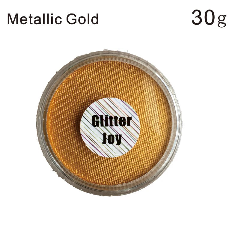 Metallic Golden 30g/pc Water Based Face And Body Paint Pigment Great Use in Festival Party Fancy Dress Beauty Makeup Tool