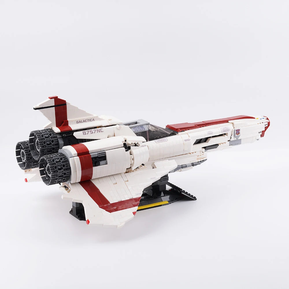 New The Battlestar-Galactica Colonial Viper MKII Fit MOC-9424 high-tech Star Building Block Bricks Kid Toy Birthday