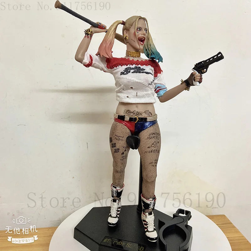 Crazy Toys Figure Harley Quinn Action Figure 1/6 Joker Team Of Prototyping Collectable Model Toy Gift 30CM