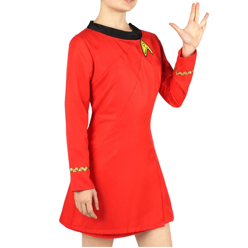 Star Trek heroine cosplay costume