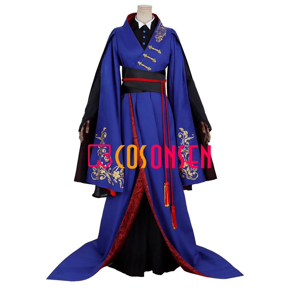 Game Twisted Wonderland Snow Princess Vil Schoenheit Cosplay Costume Adult Traditional kimono Purple Outfit COSPLAYONSEN Made