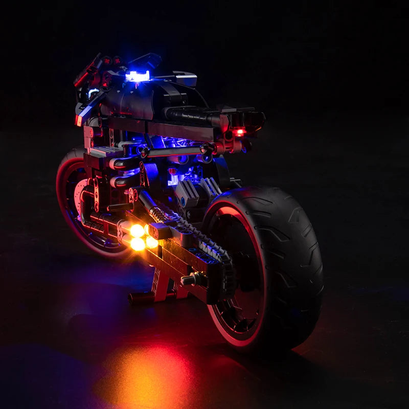 Vonado LED Lights For 42155 THE BATMAN – BATCYCLE Lighting DIY Toys (Not Include the Model)