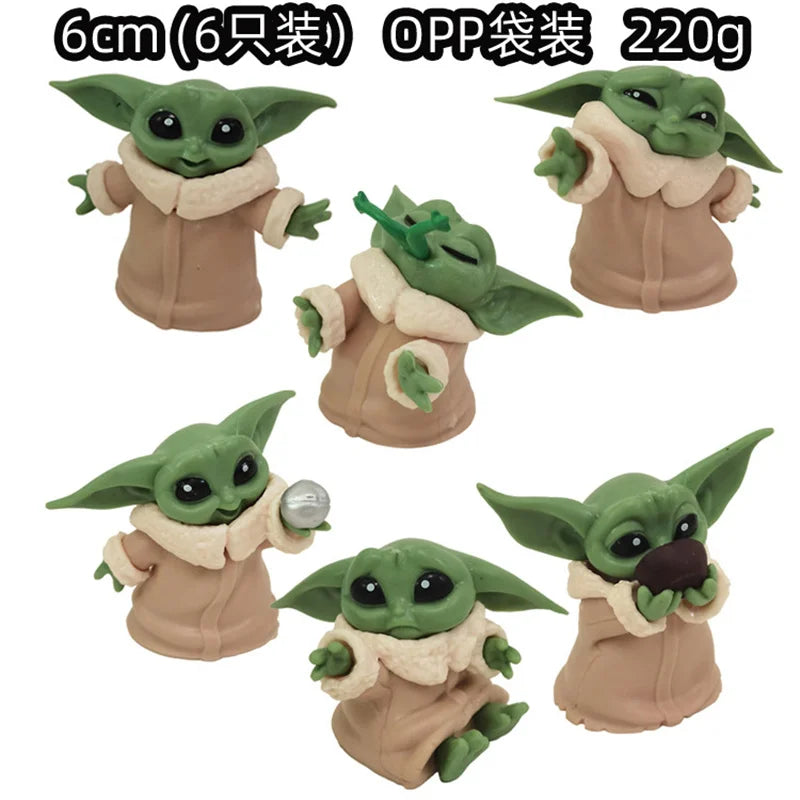 Disney Star Wars Toy Master Baby Yoda Darth PVC Action Figure Anime Figures Collection Doll mini Toy model for children