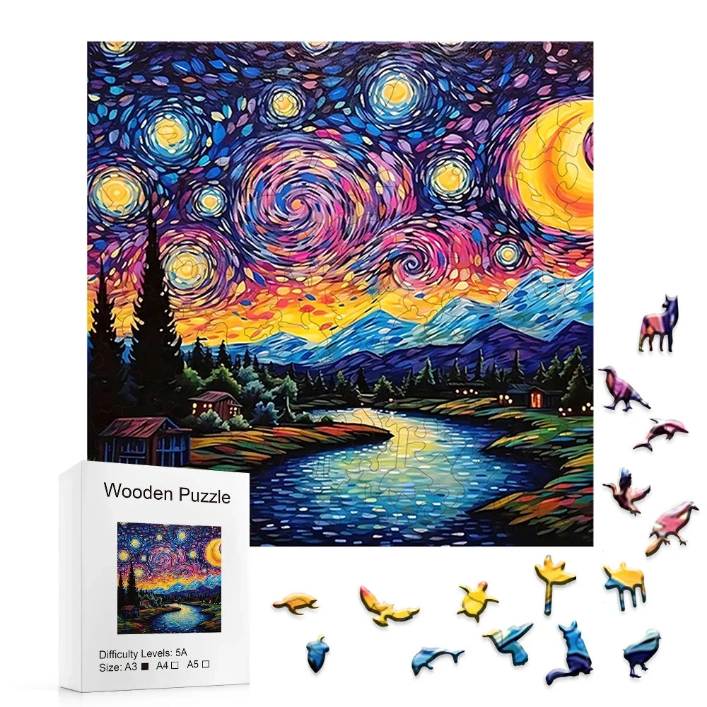 3D Wooden Puzzle
Starry Space Puzzle
Space-Themed Puzzle
Wooden Art Puzzle
Puzzle Gift for Adults
Starry Night Puzzle
3D Art Puzzle
Adult Puzzle Gift
Wooden Starry Puzzle
Unique Puzzle Art