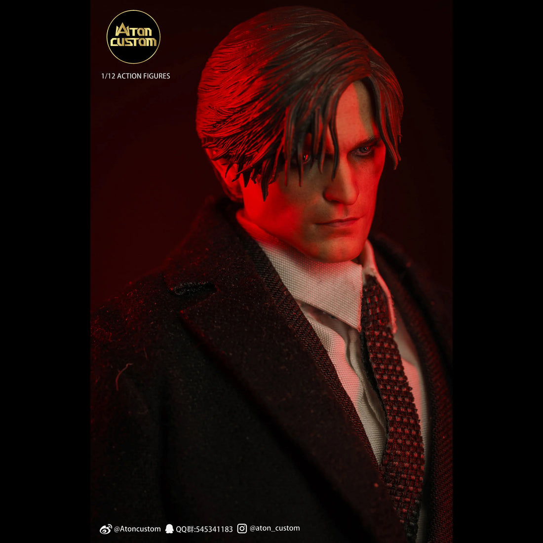 In Stock Aton Custom The Batman Robert Pattinson Bruce Wayne 1/12 6in 15CM Action Figures Toy Gift Collection Hobby