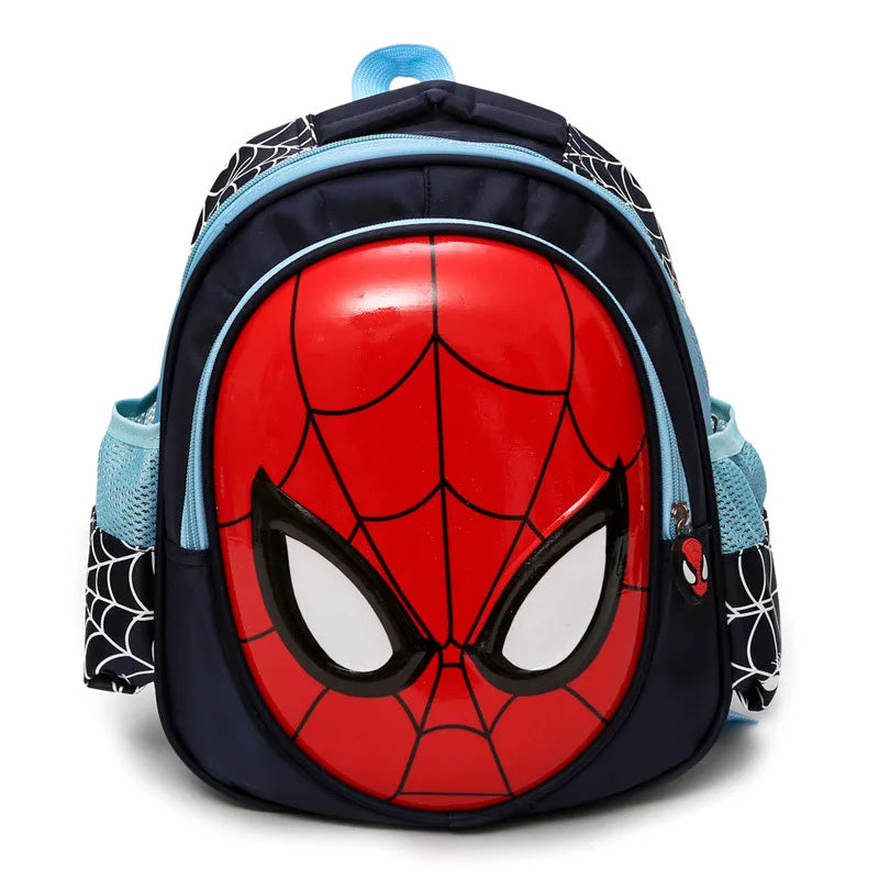 Anime MARVEL SPIDERMAN Backpacks Super heroes School Bag 3D stereo Children Boys Kindergarten Backpack Kids Cartoon Bags