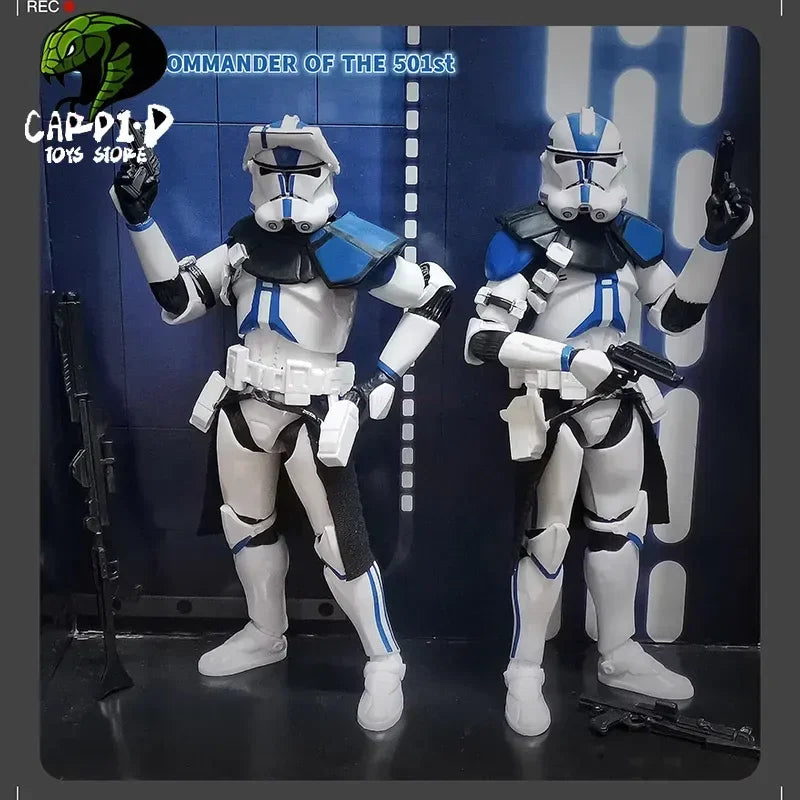 Star Wars 501st Legion Phase 2 Tup Dogma Clone Trooper Black Series Baby Yoda 6" Action Figure Toys Model Collect Birthday Gift