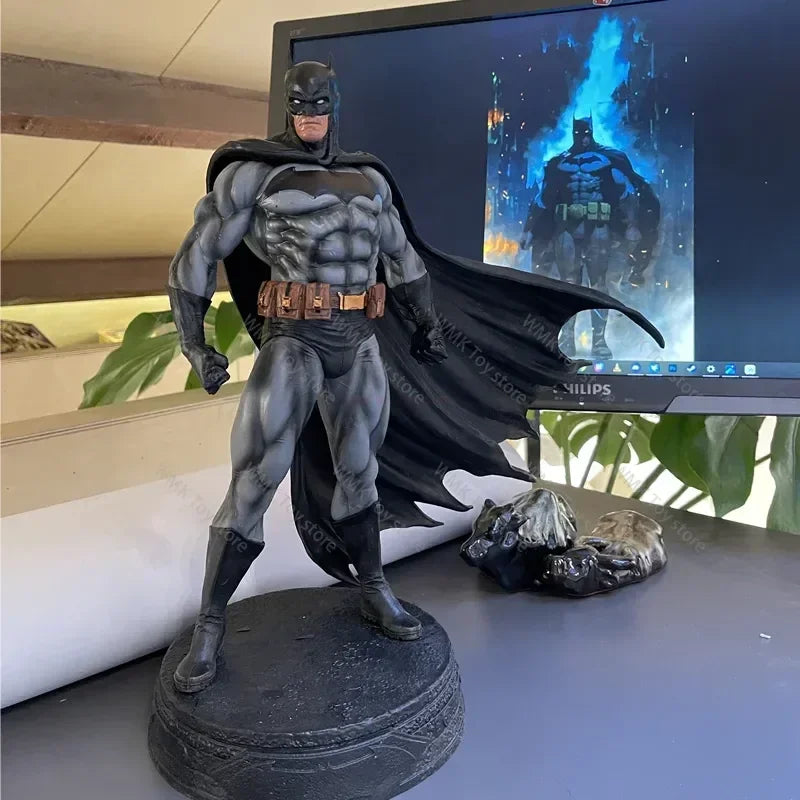 38cm Dc Large Size Dark Knight Batman Joker Gk Action Figures Justice League Batman Figurines Model Statue Toy Ornaments Gifts