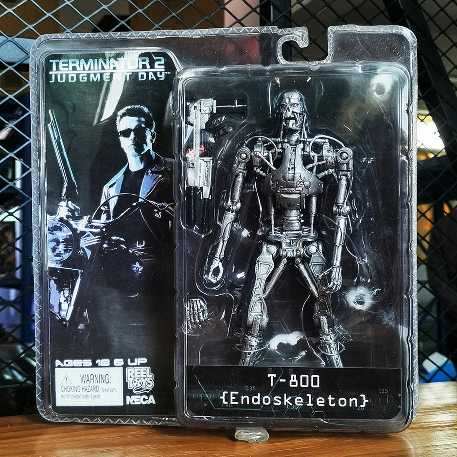 NECA The Terminator T-800 Battle Across Time PVC Action Figure Model Toy Colletible Figurine