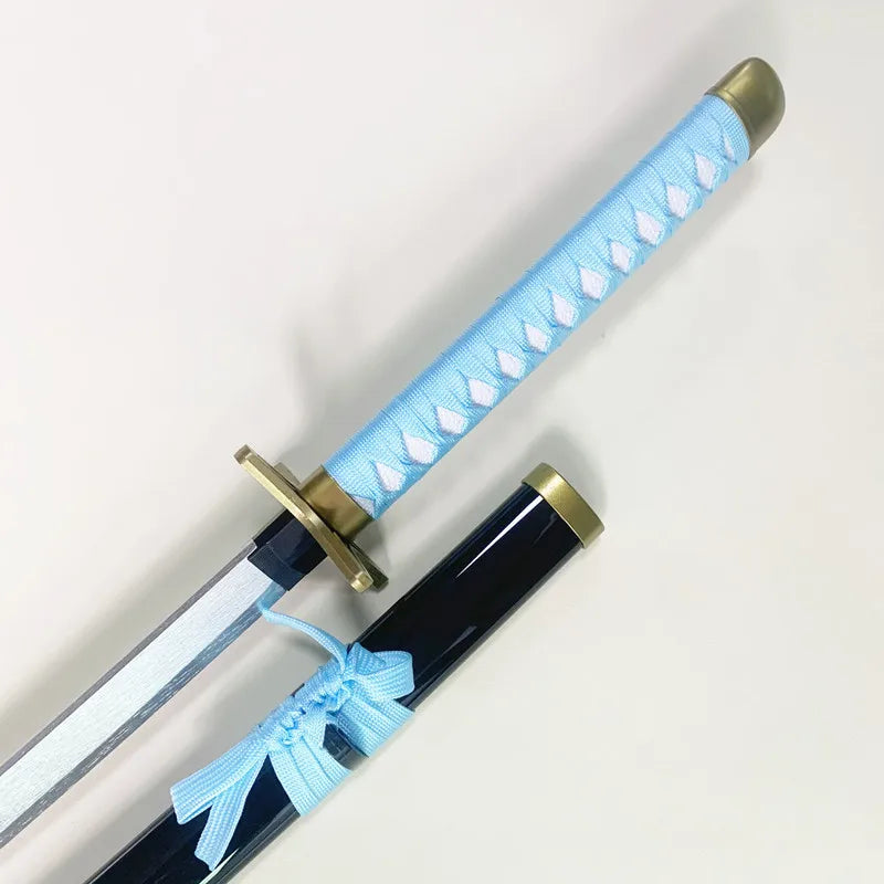 Real Size Bleach Anime Katana Sword Wooden Ninja Blade Bleach Anime Cosplay Prop Toushirou Japanese Samurai Sword Katana Kid Toy