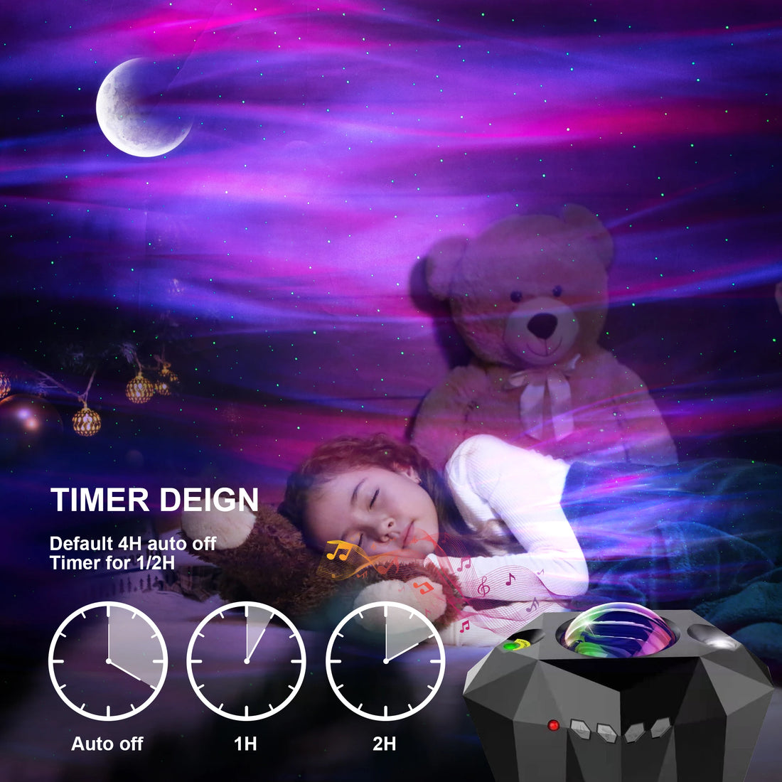 LED Aurora Projector Galaxy Starry Sky Projector Lamp Northern Lights Bedroom Home Room Decoration Nightlights Luminaires Gift