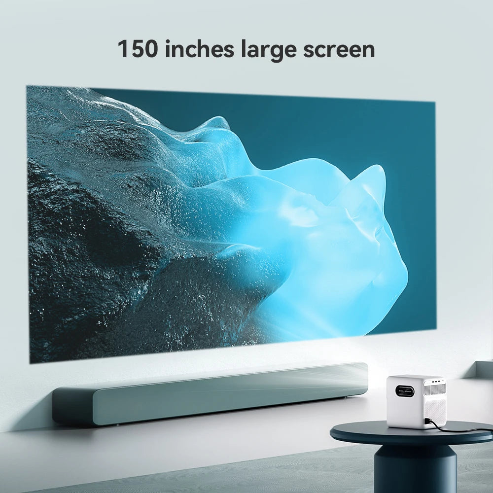 Wanbo Mozart 1 Android 9.0 2K 4K Projetor 1080P Full HD Portable Projector WIFI 6 2+32GB Auto-Focus For Smart Home Video Theater