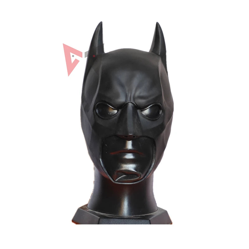 New Bruce Wayne Bat Hero Cosplay Helmet Movie Superhero Face Mask for Men Full Head Latex Helmet Adult Woman Disguise Prop