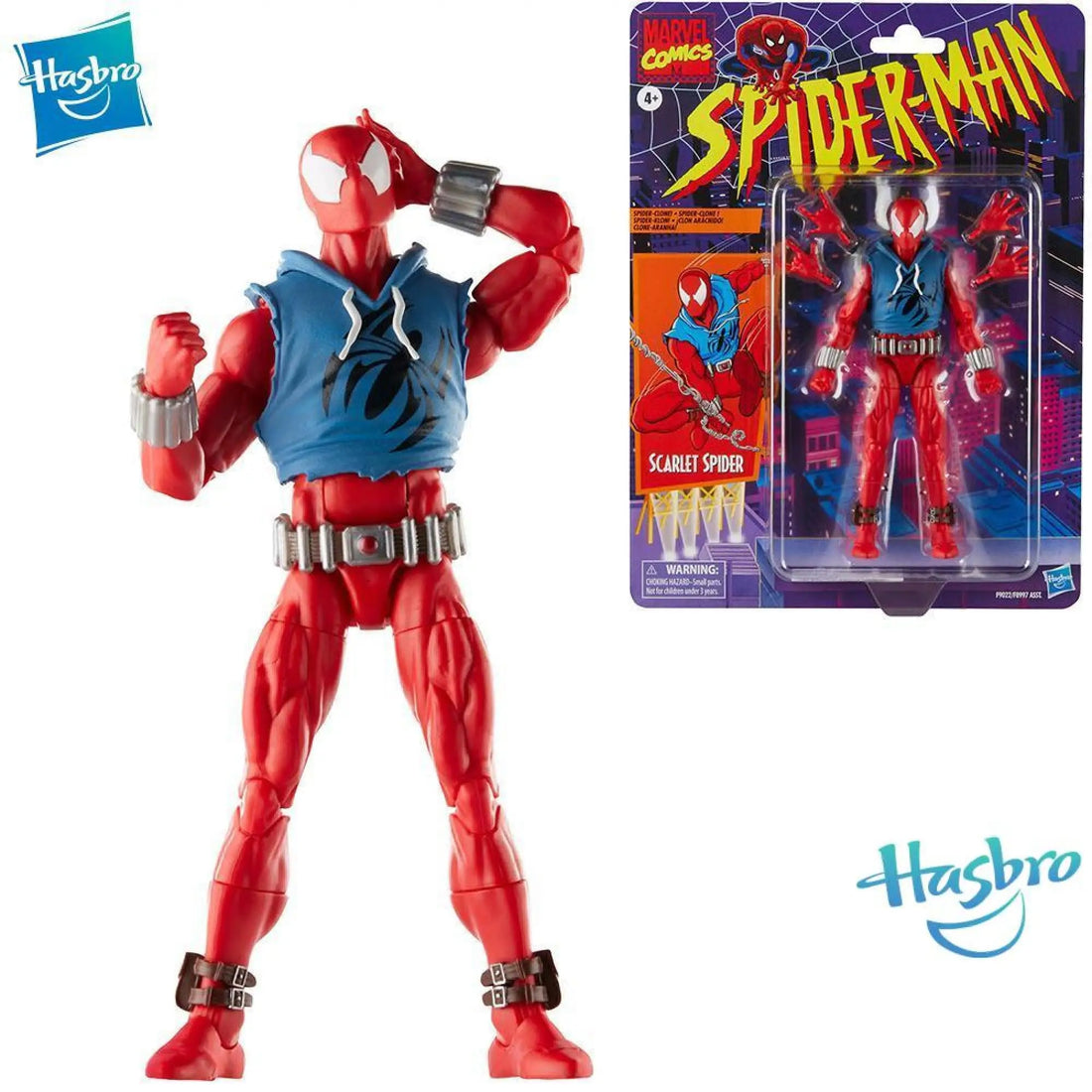 Hasbro Marvel Legends Spider-Shot Scarlet Spider Last Stand Spider-Man Jack O'lantern Hallows Eve Tombstone Action Figures Toys